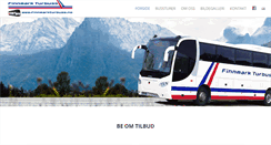 Desktop Screenshot of finnmarkturbuss.no